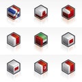 Flag Icons Set -Design Elemen