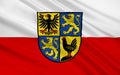 Flag of Ilm-Kreis in Thuringia, Germany