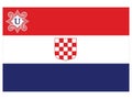 Flag of the Independent State of Croatia from 1941 to 1945