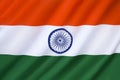 Flag of India Royalty Free Stock Photo