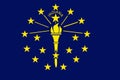 Flag of Indiana