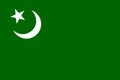 flag of Indo Aryan ethnoreligious groups Hindustani Muslims. flag representing ethnic group or culture, regional authorities. no