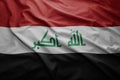 Flag of Iraq Royalty Free Stock Photo