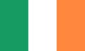 Flag of Ireland. Illustration vector of Ireland Flag