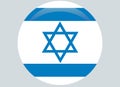 Flag of Israel: rightly proportions and colors.