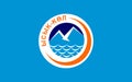 Flag of Issyk-Kul Region, Kyrgyzstan