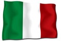 Flag of Italy Royalty Free Stock Photo