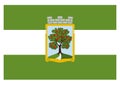 Flag of Jablonec Royalty Free Stock Photo