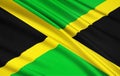 Flag of Jamaica, Kingston