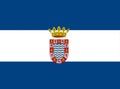 Glossy glass Flag of Jerez