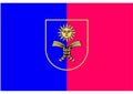 Flag of Khmelnytskyi Oblast Royalty Free Stock Photo