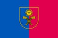 Flag of Khmelnytskyi Oblast (Ukraine) Khmelnychchyna Royalty Free Stock Photo