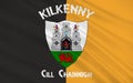 Flag Kilkenny is a city located in south-east part of Ireland