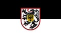 Flag of Landau of Rhineland-Palatinate, Germany