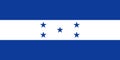 flag of Latin Americans Hondurans. flag representing ethnic group or culture, regional authorities. no flagpole. Plane layout,