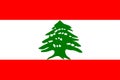 Flag of Lebanon Royalty Free Stock Photo