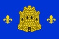 Flag of Lens in Pas-de-Calais of Hauts-de-France is a Region of France