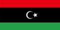 Flag of Libya Royalty Free Stock Photo