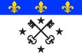 Flag of Lisieux in Calvados of Normandy is a Region of France