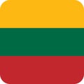 Flag Lithuania illustration vector eps