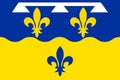 Flag of Loir-et-Cher in Centre-Val de Loire, France