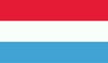 Flag of Luxembourg, abstract flag of strips.