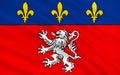 Flag of Lyon, France