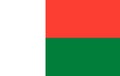 Flag of Madagascar.