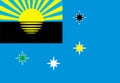 Glossy glass Flag of Makivka