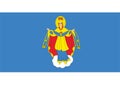 Flag of Maladzechna Royalty Free Stock Photo