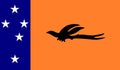 flag of Melanesian peoples Meso Melanesians. flag representing ethnic group or culture, regional authorities. no flagpole. Plane