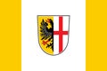 Flag of Memmingen in Swabia in Bavaria, Germany
