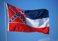 Flag of Mississippi Royalty Free Stock Photo