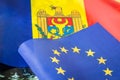 Flag of Moldova and the European Union, Concept, Hope and work on Moldova\' accession to the EU, Economy and European policy