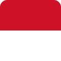 Flag Monaco Europe illustration vector eps