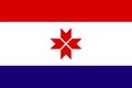 Flag of Mordovia Royalty Free Stock Photo