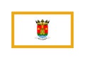 Flag of Municipalidad de Santiago dell'Estero Royalty Free Stock Photo