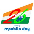 Flag national day india indepedence