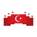 flag national turkey