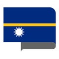 Flag horizontal shape, pointer for world map Royalty Free Stock Photo