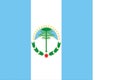 Flag of Neuquen is a province of Argentina, Royalty Free Stock Photo