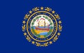 Flag of New Hampshire state of the United States