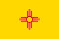 Flag of New Mexico, USA