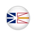 Flag Newfoundland and Labrador button