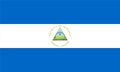 Flag Of Nicaragua, Nicaragua flag, National flag of Nicaragua Royalty Free Stock Photo