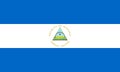 Flag of Nicaragua. Republic of Nicaragua