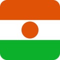 Flag Niger Africa illustration vector eps