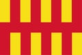 Flag of Northumberland in England Royalty Free Stock Photo