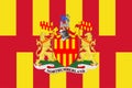 Flag of Northumberland in England Royalty Free Stock Photo