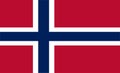 Flag of Norway. Royalty Free Stock Photo